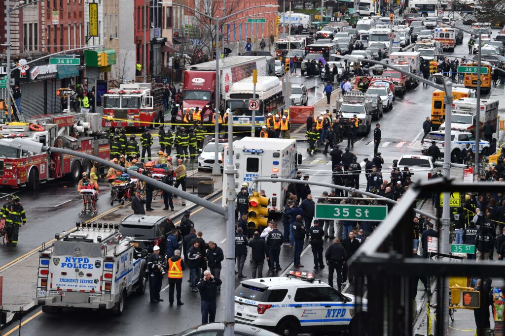 nyc subway shooting